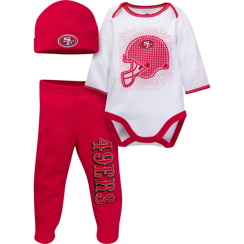 Girls San Francisco 49ers Outfit, Baby Girls Forty Niners Game Day