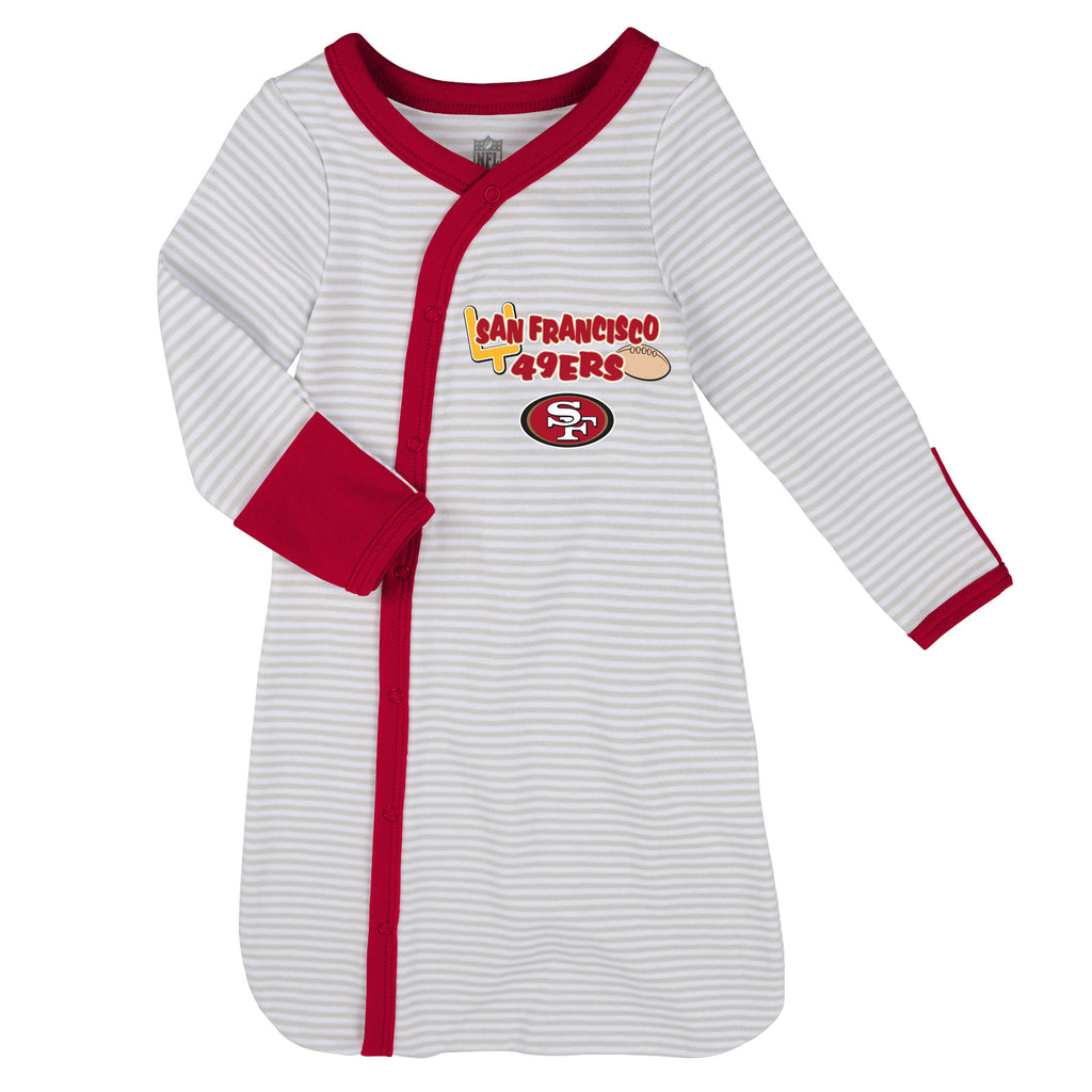 49ers Baby Girl 3 Piece Outfit – babyfans