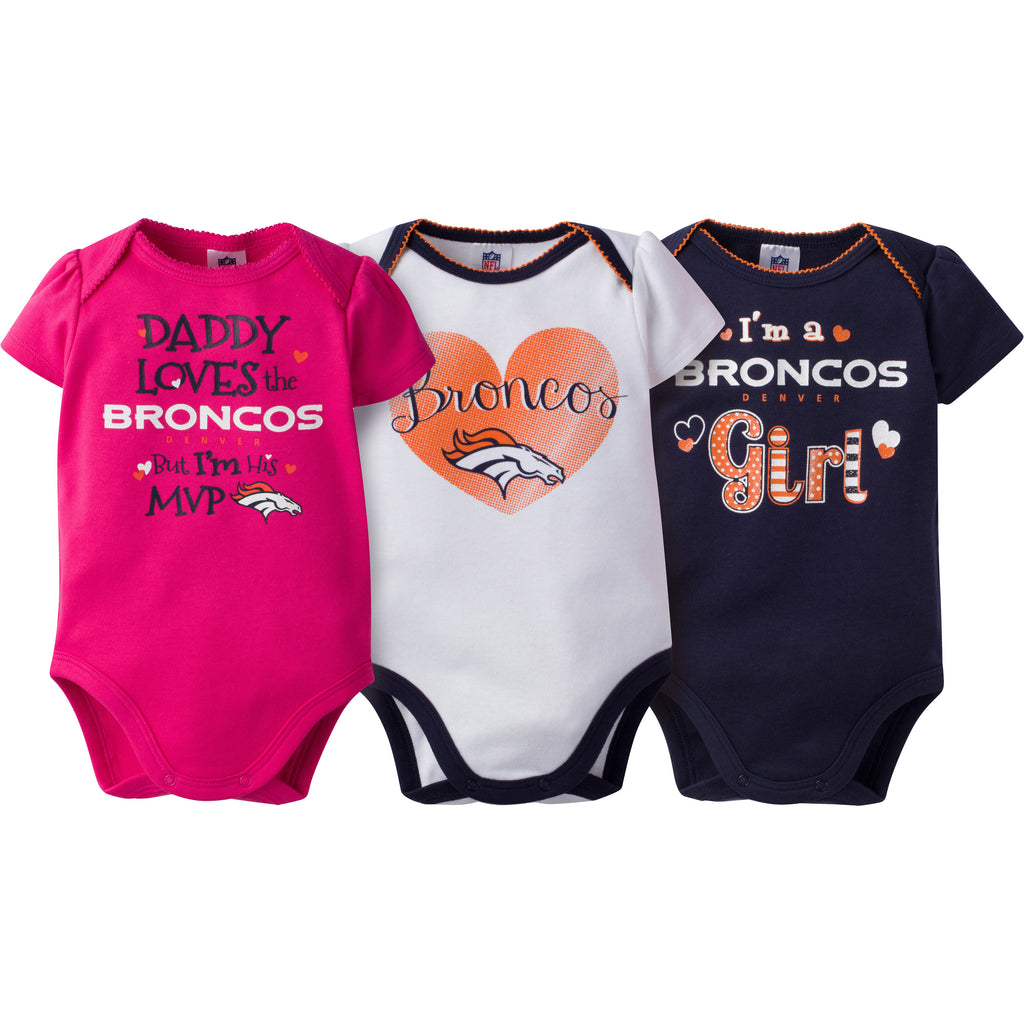 Broncos Baby Jersey Onesie