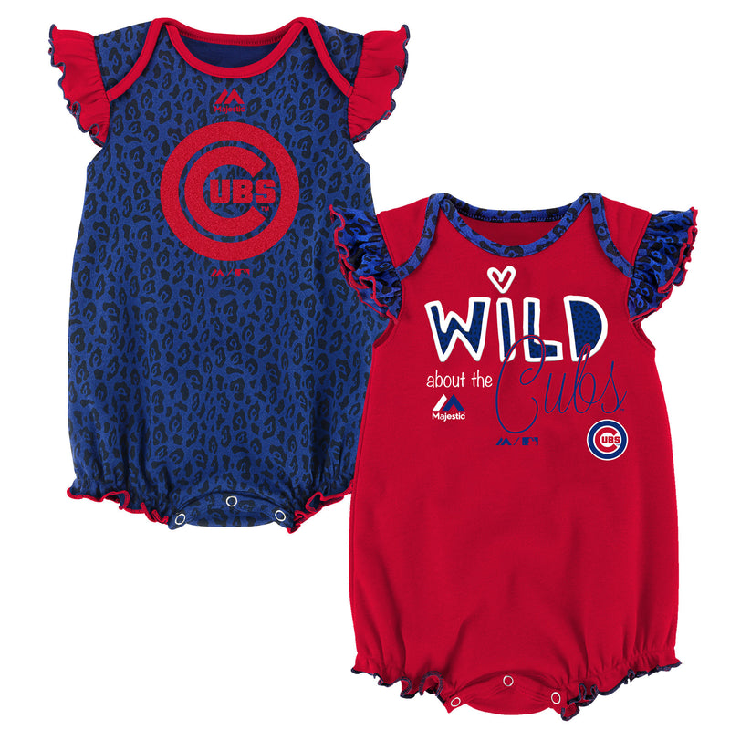 Wild About the Cubs Onesie Duo