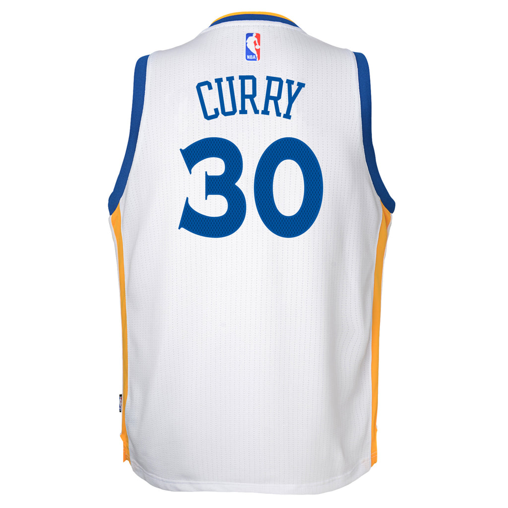 Stephen Curry White Jersey Youth : Famous basketball team and
