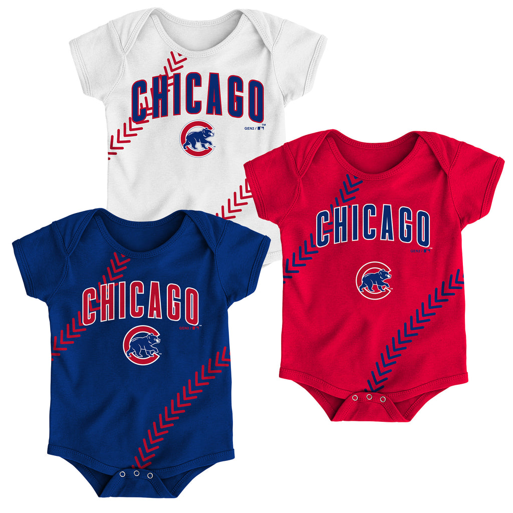 Cubs Fantastic Baseball Creeper Set – babyfans
