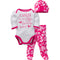 Chiefs Baby Girl 3 Piece Outfit