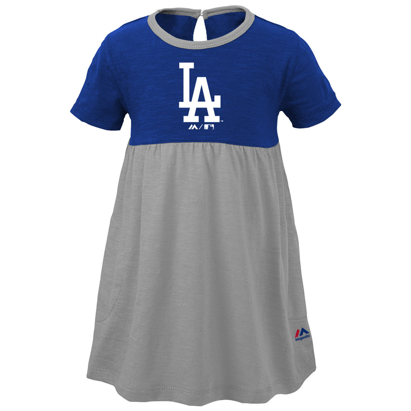 Dodgers Baby Doll Dress