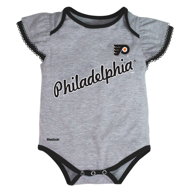 Flyers Baby Girl Body Suits (3 Pack)