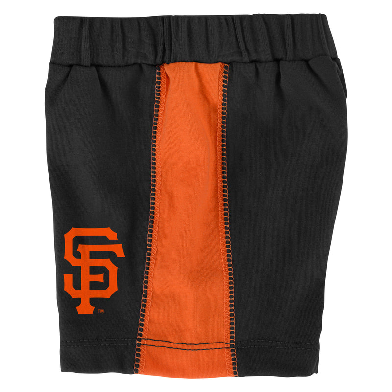 Giants Baby Classic Bodysuit with Shorts Set
