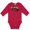 2-Pack Baby Boys Cardinals Long Sleeve Bodysuits