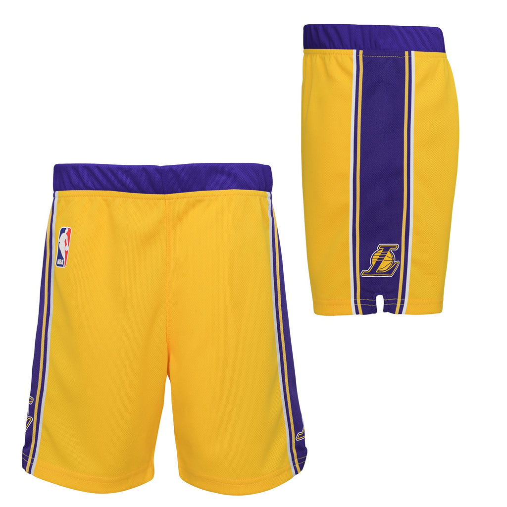 lakers yellow shorts