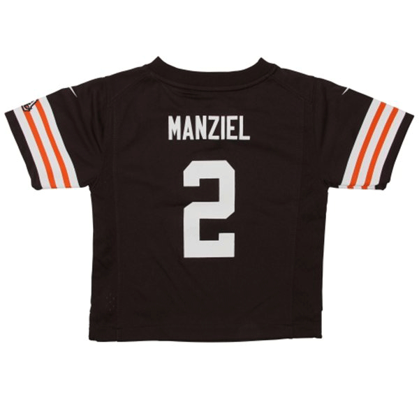 Johnny Manziel Kids Browns Jersey (Size_2T-4T)