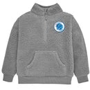 Infant & Toddler Boys Lions 1/4 Zip Sherpa Top