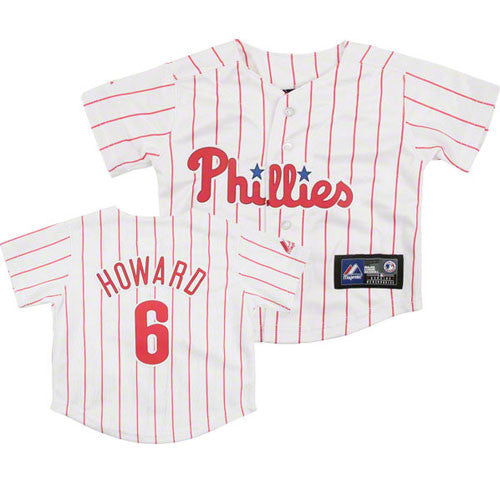 Philadelphia Phillies Ryan Howard Majestic Authentic Baseball