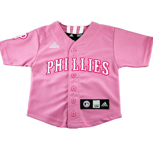 Pink Philadelphia Phillies Infant Jersey (24M Only)
