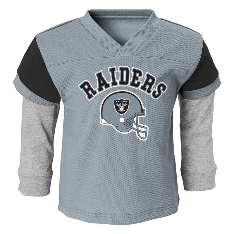 Raiders Infant/Toddler Jersey Style Pant Set