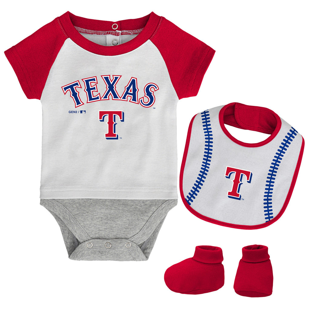 Texas Rangers Baby Outfit