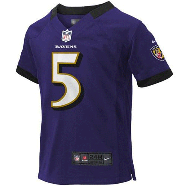Kids joe flacco on sale jersey