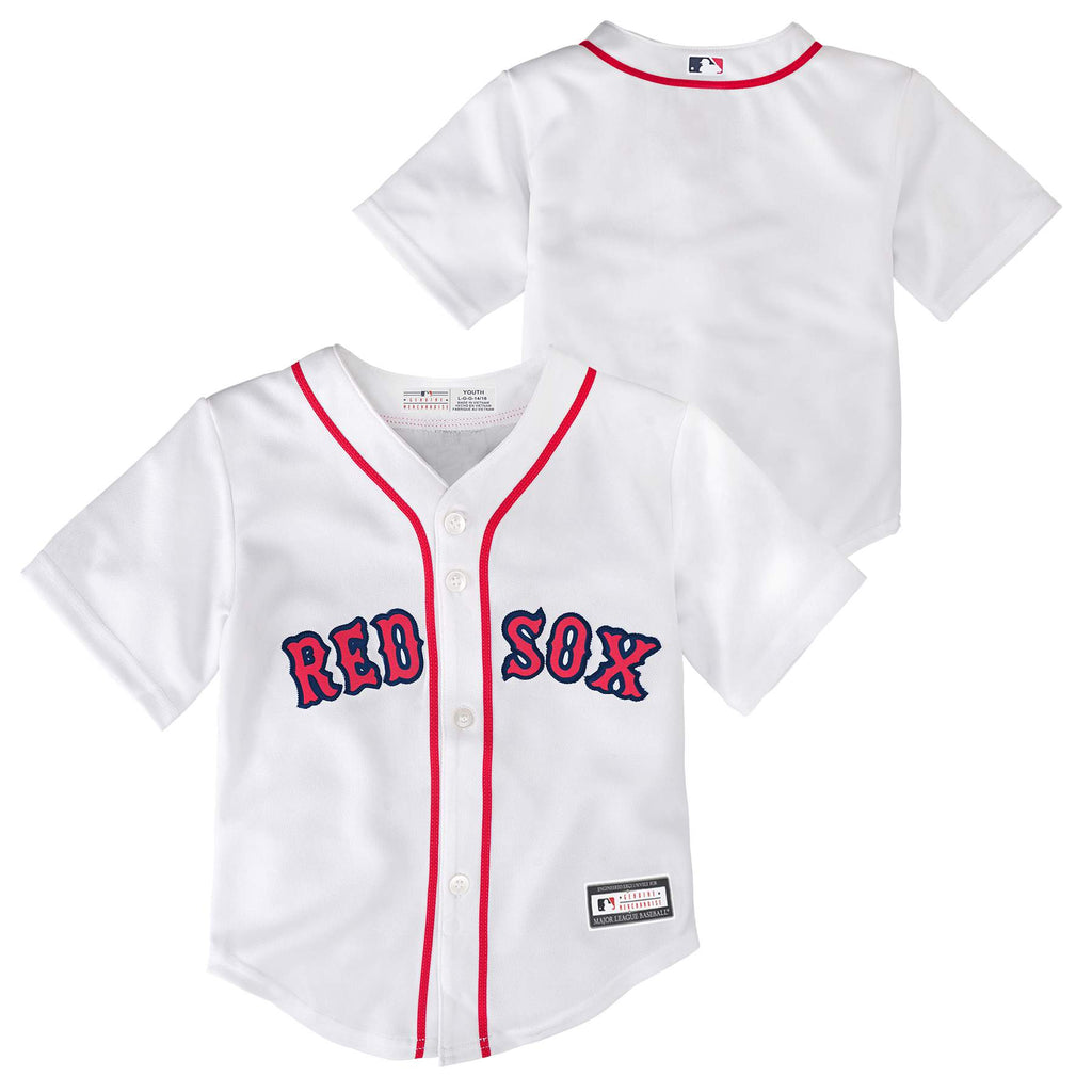 white boston red sox jersey
