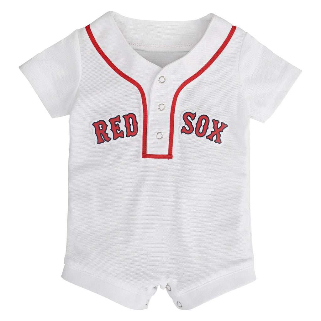 Red Sox Newborn Home Team Jersey Romper – babyfans