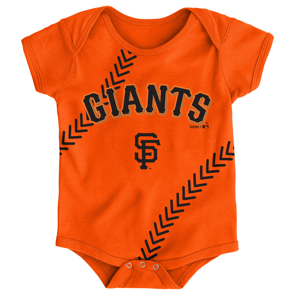 Giants Fantastic Baseball Creeper Set – babyfans
