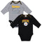 Pittsburgh Steelers Baby Boy Long Sleeve Bodysuits