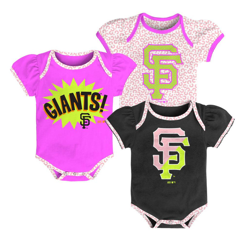 CCandy SF Giants Baby Onesies