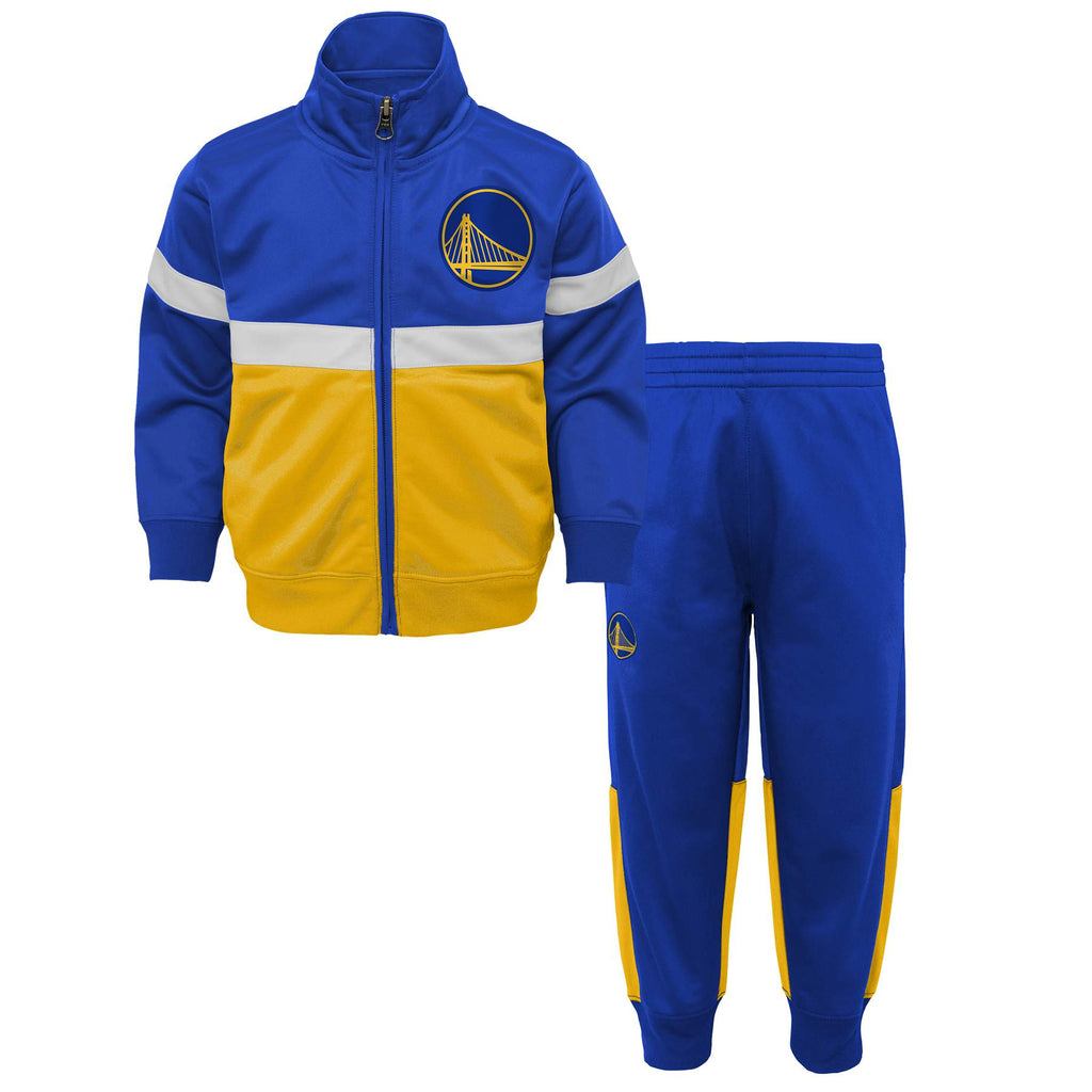 Warriors Shot Caller Track Jacket and Pants Outfit – babyfans