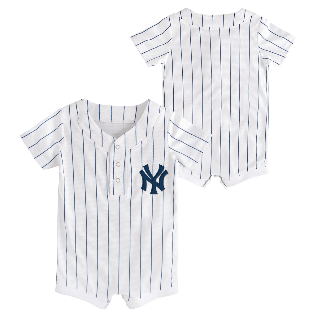 Yankees Newborn Home Team Jersey Romper – babyfans