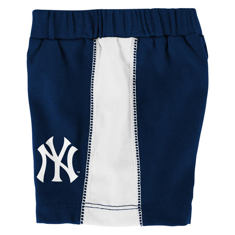 Yankees Baby Classic Bodysuit with Shorts Set