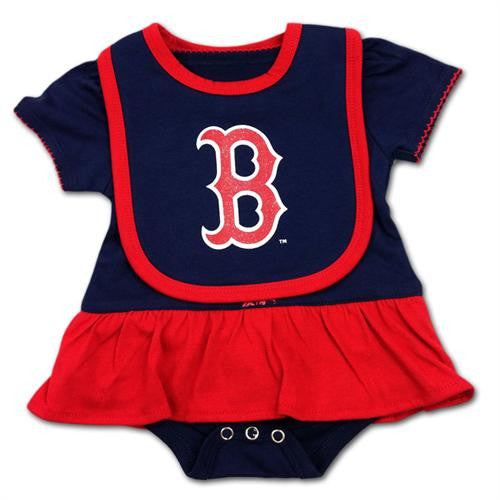 Red Sox Baby Girl Outfit (6-9M ONLY)