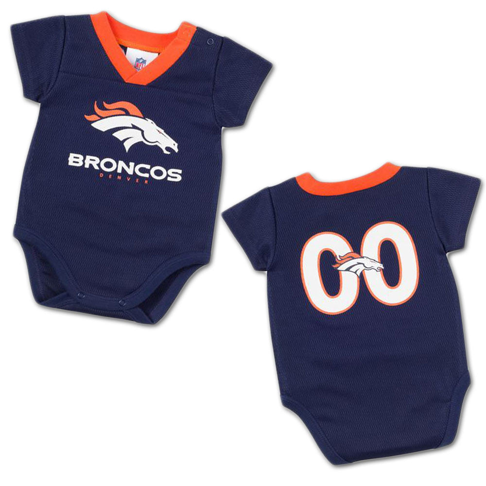Baby Broncos Fan Jersey Onesie – babyfans