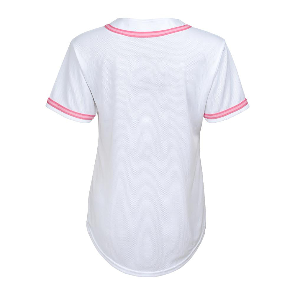 Cubs Baby Pink Glitter Jersey