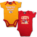 Chiefs Baby "Nap Later!" Bodysuit 2-Pack