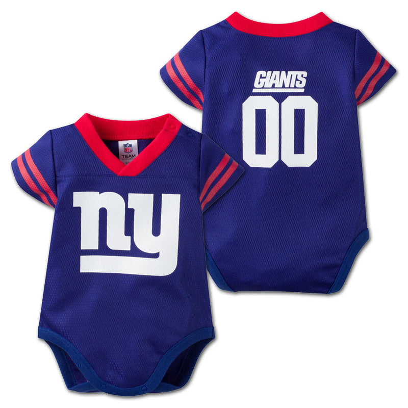 Baby Giants Football Jersey Onesie