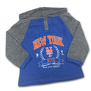 Mets Toddler Color Blocked Two Button Hoodie