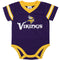 Vikings Baby Boys Jersey Bodysuit