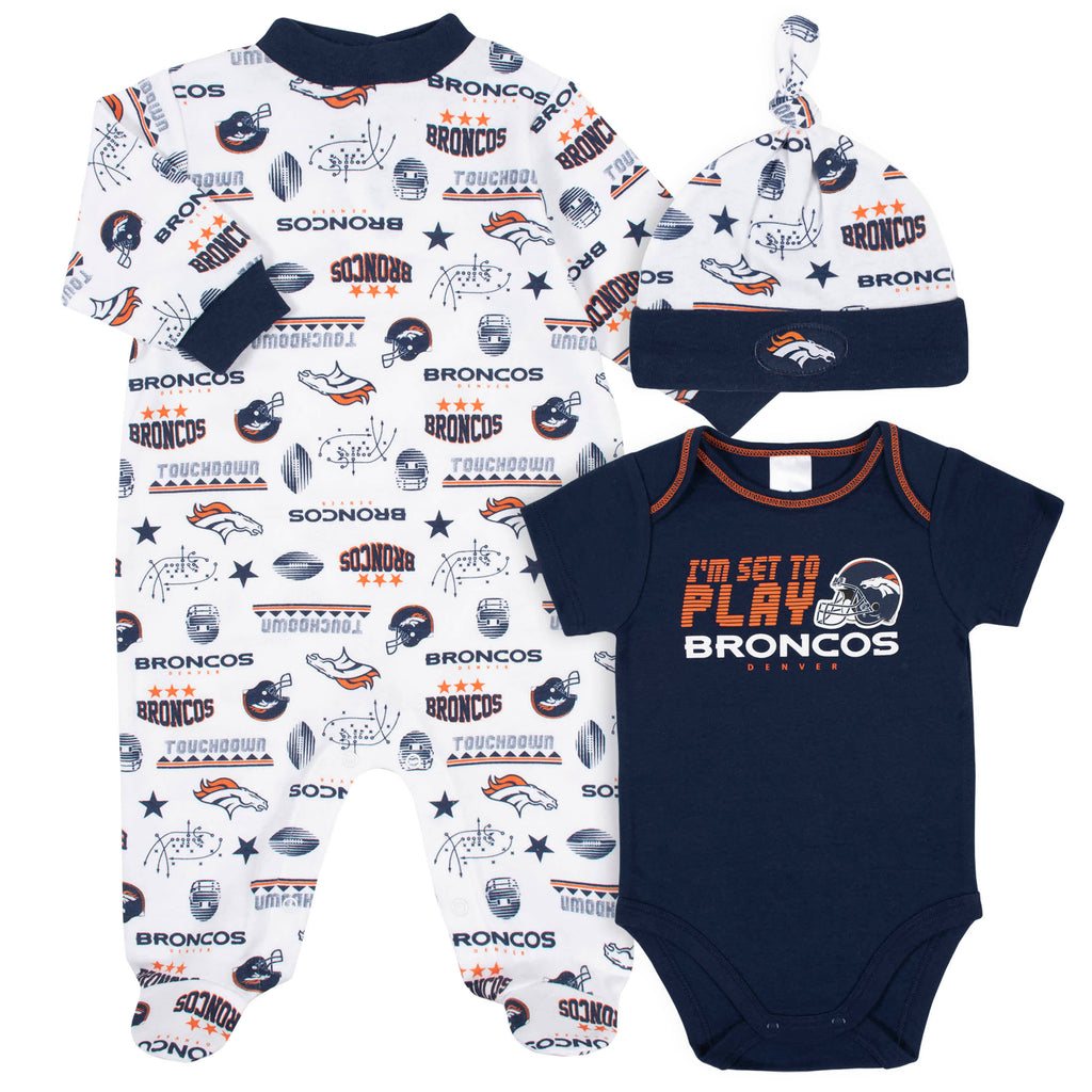 NFL, One Pieces, Official Nfl Team Store Denver Broncos Onesie Size To 3  Months