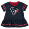Texans Baby Girl Team Dress with Bloomers