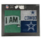 3-Piece Dallas Cowboys Short Sleeve Bodysuit and Blanket Set