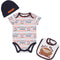 Let's Play Bears Football Newborn Outfit