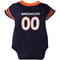 Baby Broncos Football Jersey Onesie (Only size 0-3M Left)