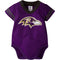Baby Ravens Football Jersey Onesie