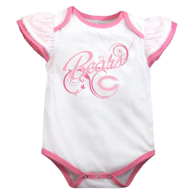 Bears Three Pack Pink Body Suit Set (Clearance 24M)