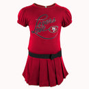 49ers Girl Drop Waist Dress (12M-4T)