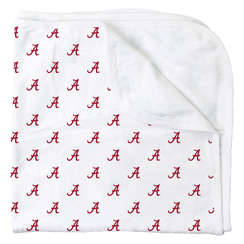 Alabama All Over Print Logo Blanket