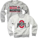 Ohio State Buckeyes Reversible Crew Neck Toddler Sweatshirt