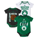Celtics Basketball Onesie 3-Pack