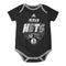 Nets Basketball Bodysuit 3-Pack
