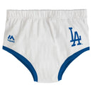 Dodgers Home Team Sports Tee and Baby Diaper Cover