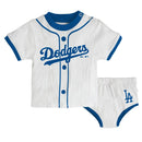 Dodgers Home Team Sports Tee and Baby Diaper Cover