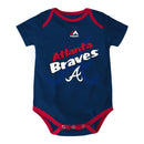 Atlanta Braves Baby Outfits (Only 0-3M Left)