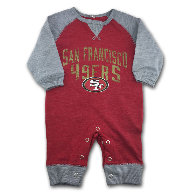 49ers Newborn Legacy Coverall